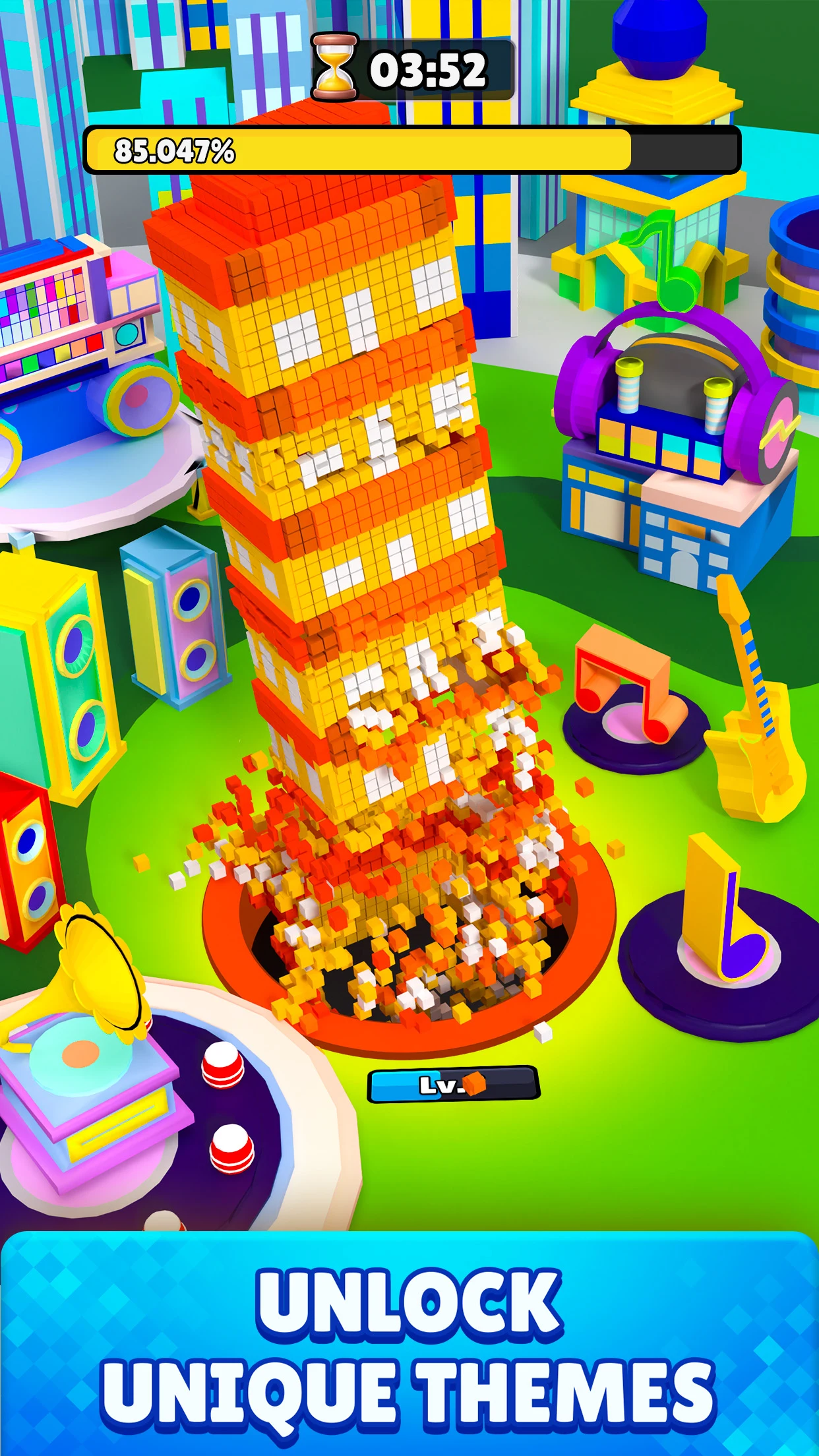 HoleCraft - Black Hole 3D Game screenshot