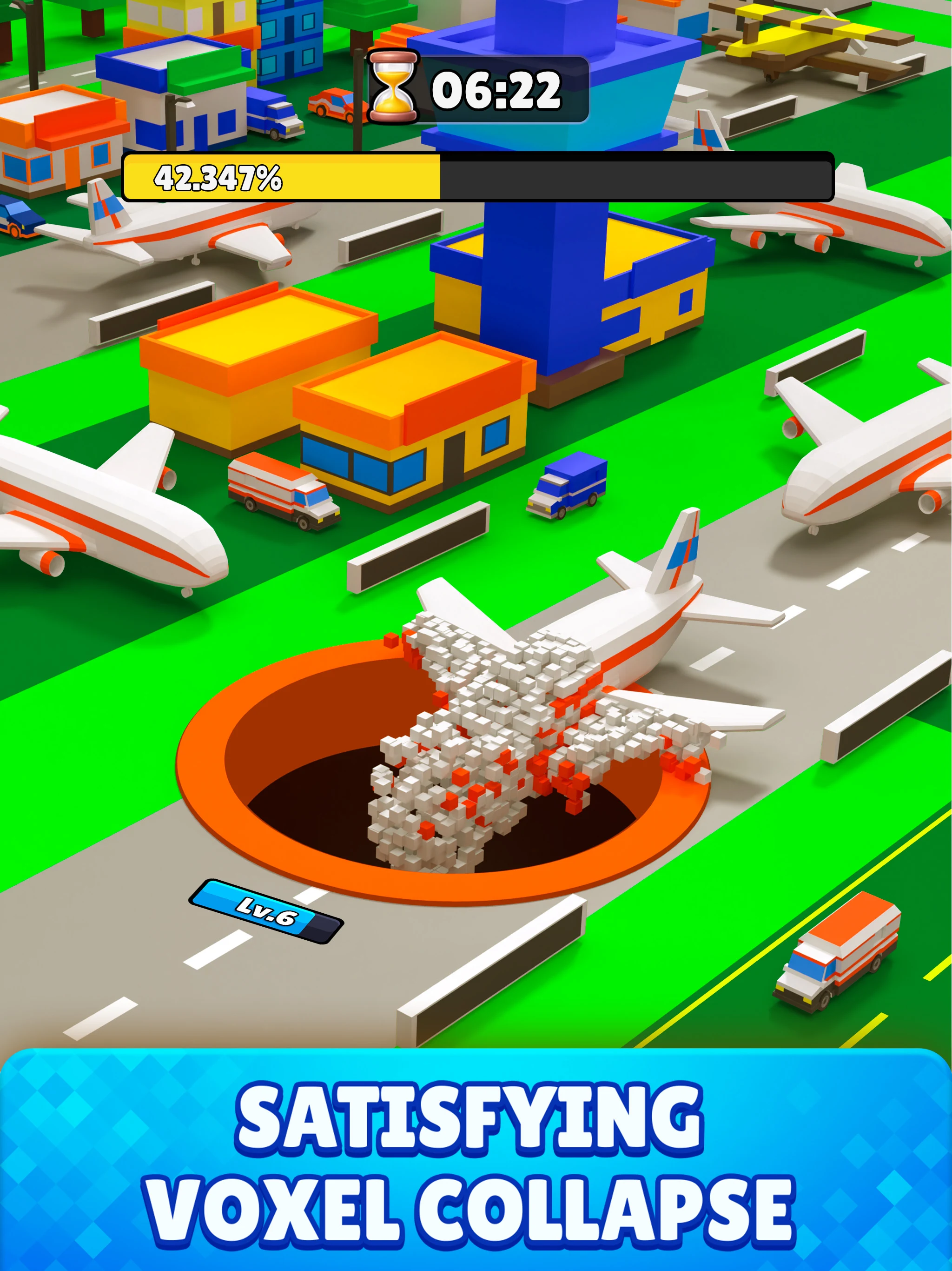 HoleCraft - Black Hole 3D Game screenshot
