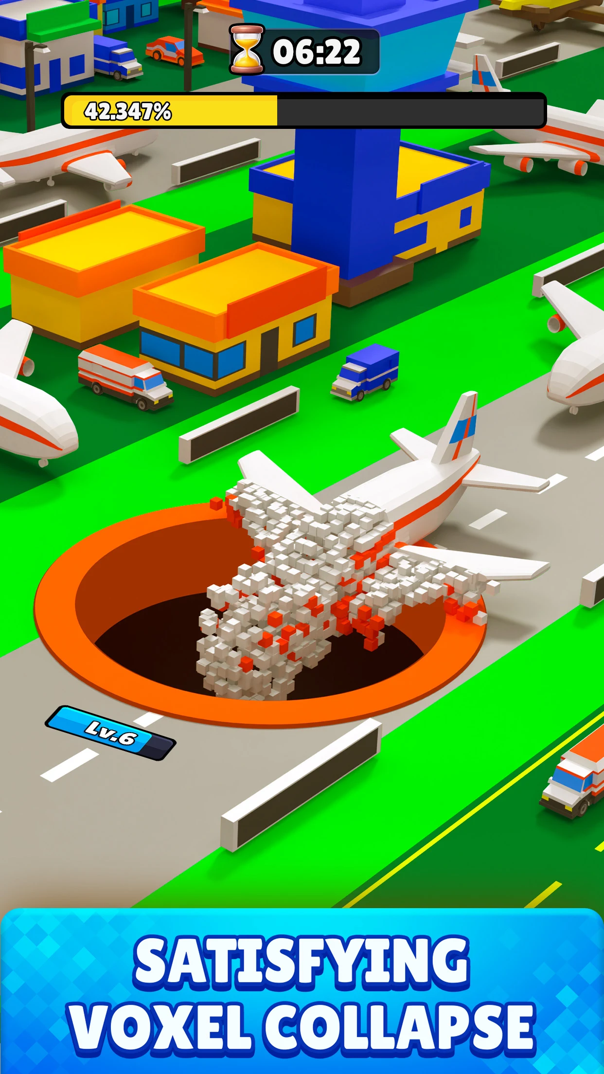 HoleCraft - Black Hole 3D Game screenshot